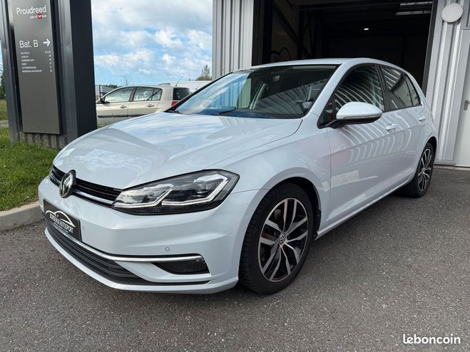 Volkswagen Golf 7 VII 2.0 TDi 150ch Carat DSG7 5p 2me m Blanc de 2018