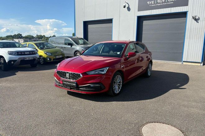 Seat Leon 2.0 TDI 150CH BVA DSG 7 Xcellence GTIE 1 ROUGE CLAIR de 2021