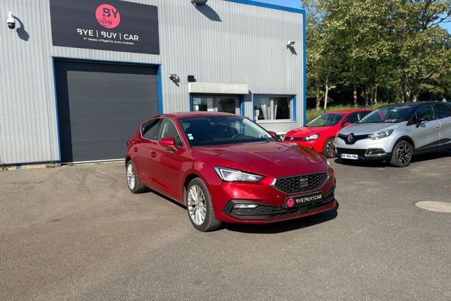 Seat Leon 2.0 TDI 150CH BVA DSG 7 Xcellence GTIE 1 ROUGE CLAIR de 2021