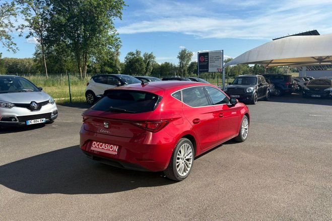 Seat Leon 2.0 TDI 150CH BVA DSG 7 Xcellence GTIE 1 ROUGE CLAIR de 2021