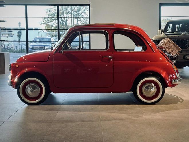 Fiat 500 F OTTOBULLONI 1965 Rouge de 1965