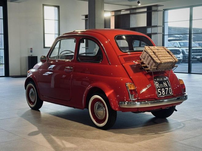 Fiat 500 F OTTOBULLONI 1965 Rouge de 1965