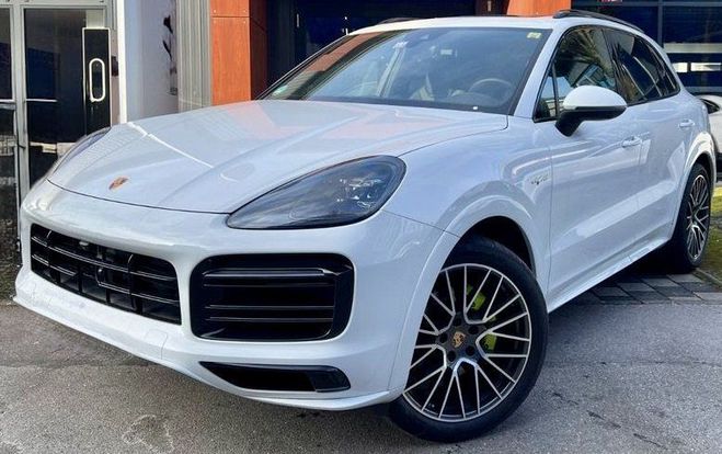 Porsche Cayenne E-Hybrid 3.0 V6 462 Tiptronic BVA Platin Blanc de 2023