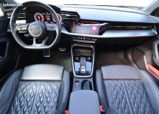 Audi S3 SPORTBACK 2.0 TFSI 310 CH QUATTRO S-TRON Noir de 2021