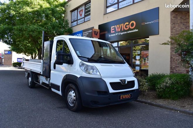 Peugeot Boxer VU 2.2 HDI 130 L2 BENNE ELECTRIQUE COFFR Blanc de 2013