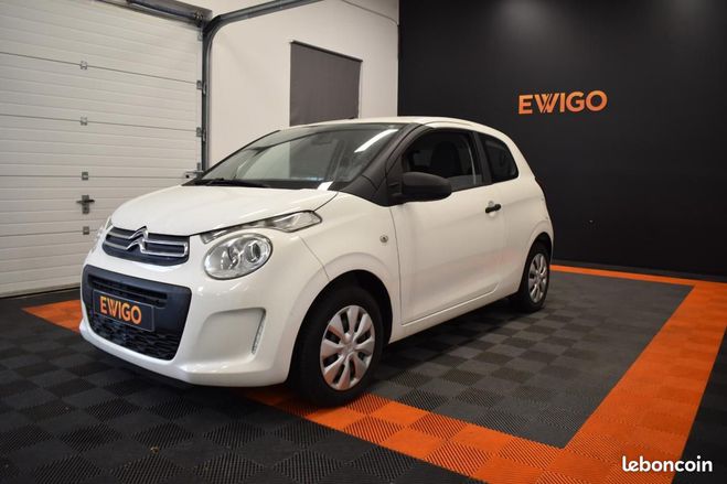 Citroen C1 1.0 VTI 69 CH FEEL SUIVI GARANTIE 6 A 60 Blanc de 2014