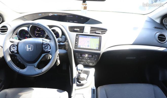 Honda Civic 1.6 IDTEC 120ch VAILLANTE PREMIERE MAIN Violet de 2016
