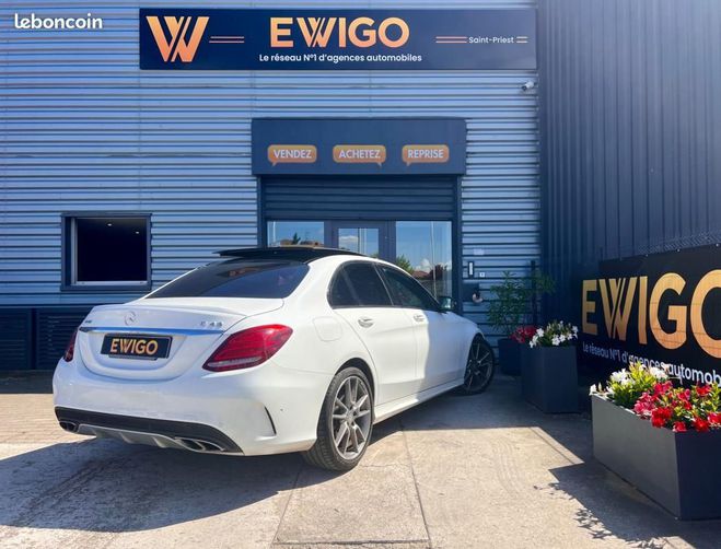 Mercedes Classe C C450-C43 AMG 367cv 7G-Tronic 4MATIC Burm Blanc de 2016