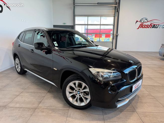 BMW X1 18d 2.0 d 136cv-BV6-2012 Noir de 2012