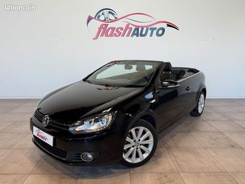  Voir détails -Volkswagen Golf VI CABRIOLET 2.0 TDi 140cv CARAT-2012 à Gerzat (63)