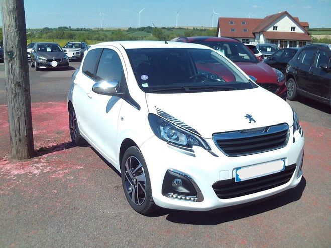 Peugeot 108 1.0 VTI 72 COLLECTION 5 PORTES Blanche Lipiza de 2021