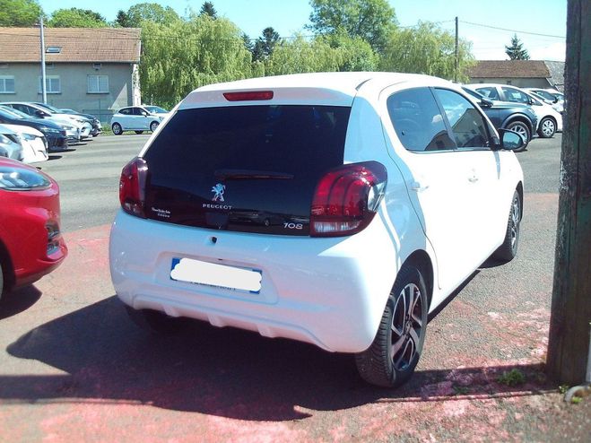 Peugeot 108 1.0 VTI 72 COLLECTION 5 PORTES Blanche Lipiza de 2021