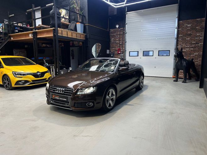 Audi A5 CABRIOLET 2.0 TFSI 180 Ambition Luxe Mul Marron de 2010