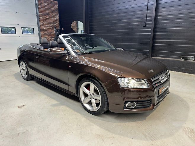 Audi A5 CABRIOLET 2.0 TFSI 180 Ambition Luxe Mul Marron de 2010