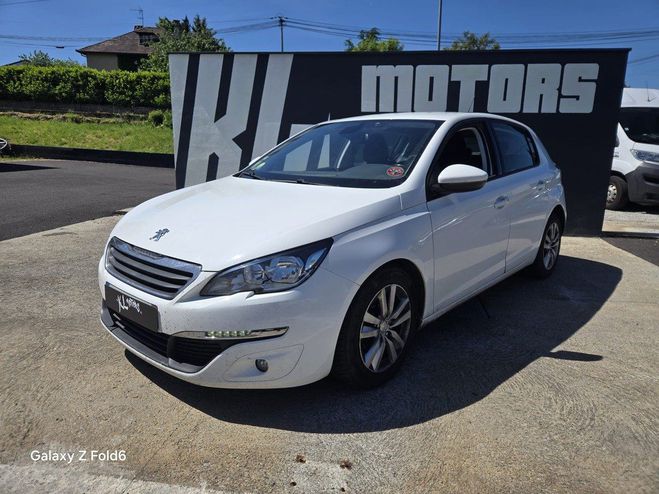 Peugeot 308 1.6L HDI 100CH 5 PLACES / GPS / BLUETOOT Blanc de 2016