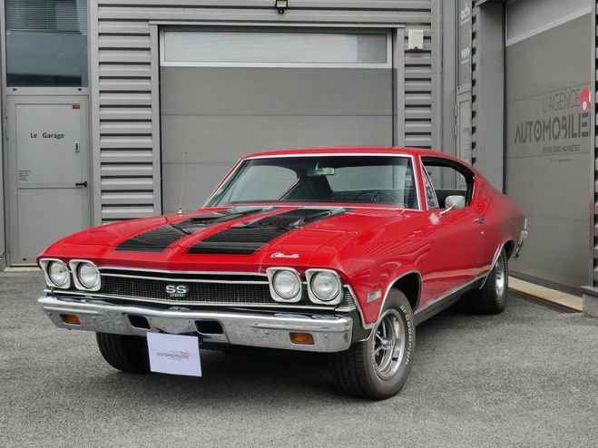 Chevrolet Chevelle SS 396 V8 6.5 Rouge de 1968