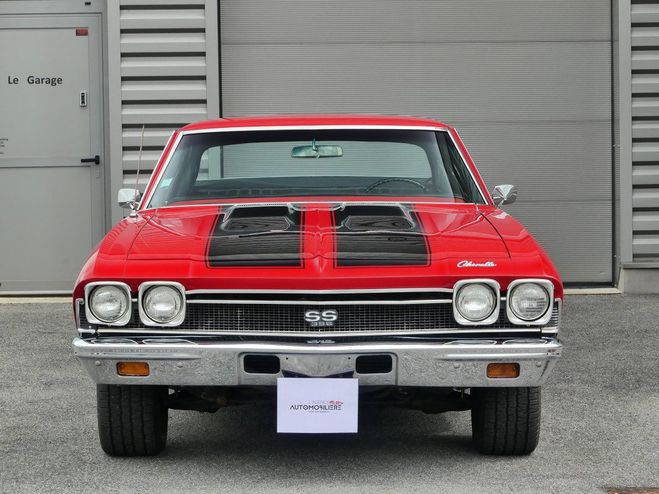 Chevrolet Chevelle SS 396 V8 6.5 Rouge de 1968