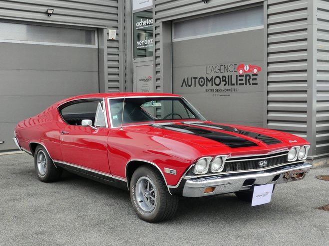 Chevrolet Chevelle SS 396 V8 6.5 Rouge de 1968
