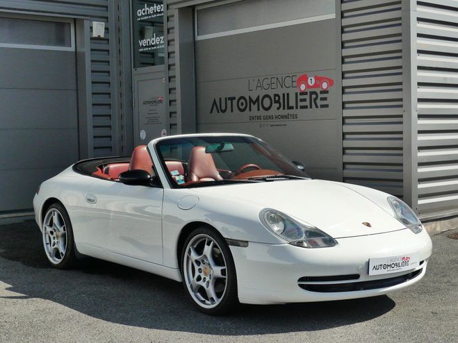Porsche 911 996 CABRIOLET 3.4 300ch Blanc de 2001