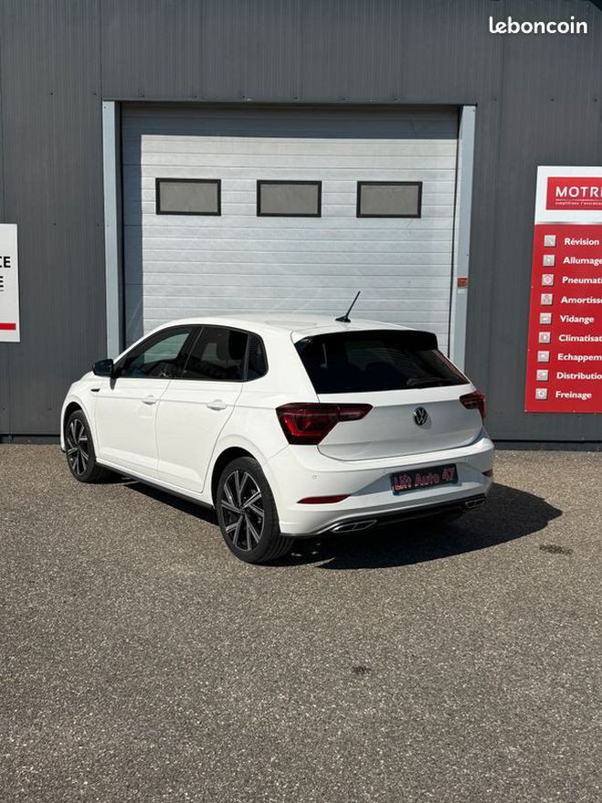 Volkswagen Polo 1.0 TSI 110 DSG7 R LINE Blanc de 2022