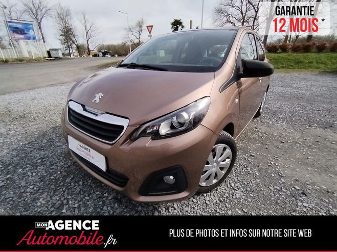 Peugeot 108 ACTIVE 1.0L 68CV BVM5 Marron de 2014