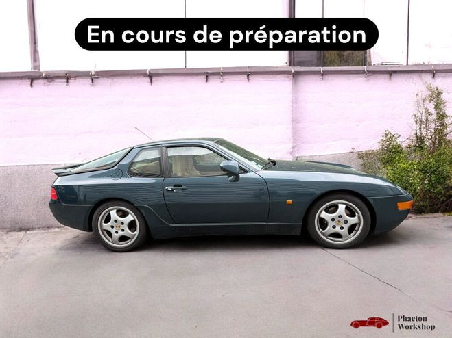Porsche 968 3.0i - 8V Vert Fonc Mtallis de 1992
