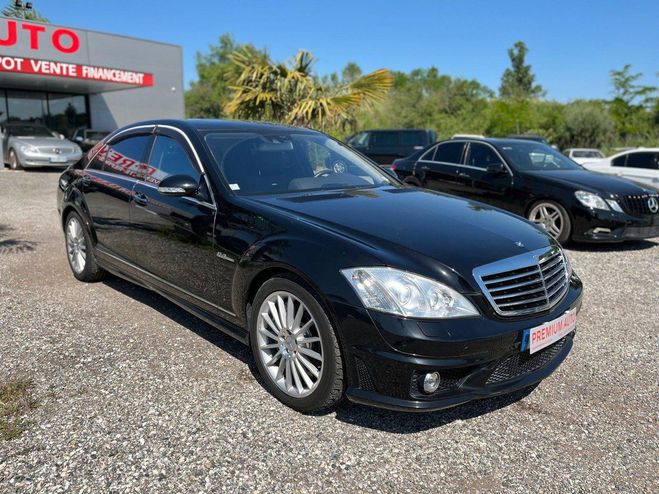 Mercedes Classe S 63 amg 6.3 Noir de 2007