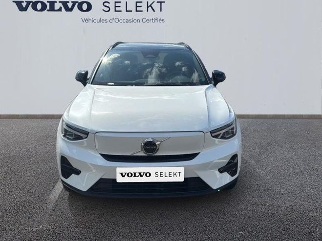 Volvo EX40 Twin Performance 442ch Plus AWD Blanc Cristal Mtallis de 2025