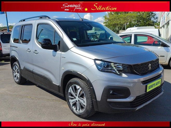 Peugeot Rifter GT LINE BlueHDI 130 EAT8 CAMERA AR RADAR GRIS ALU METAL de 2020