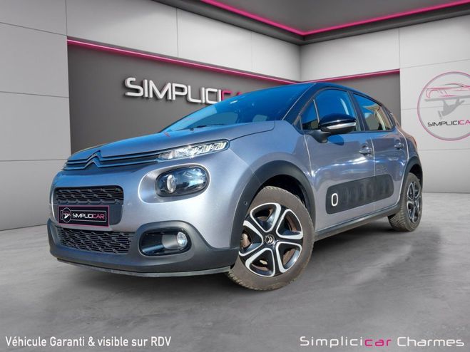 Citroen C3 BUSINESS blueHDi 100 SS BVM SHINE Rvisi Gris de 2019