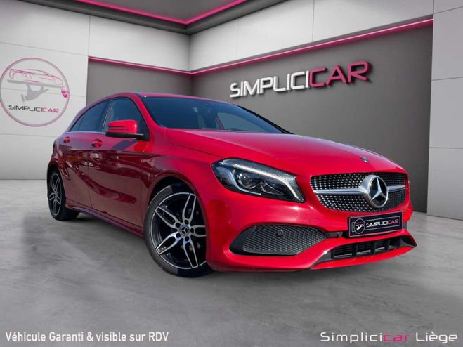 Mercedes Classe A 180 d Pack AMG Rouge de 