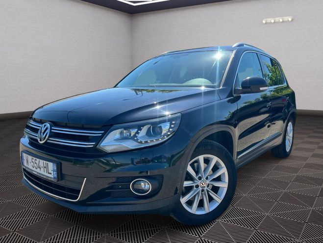 Volkswagen Tiguan 2.0 TDI 140 CARAT BMT XENONS GPS Noir de 2014