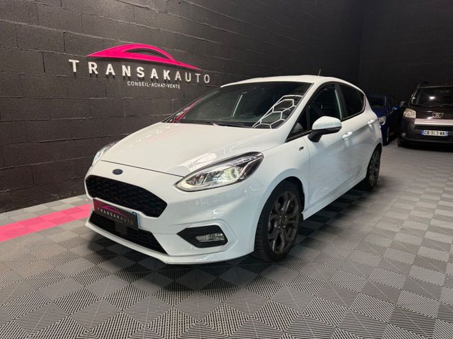 Ford Fiesta 1.0 ECOBOOST HYBRID 125 LINE Blanc de 2021