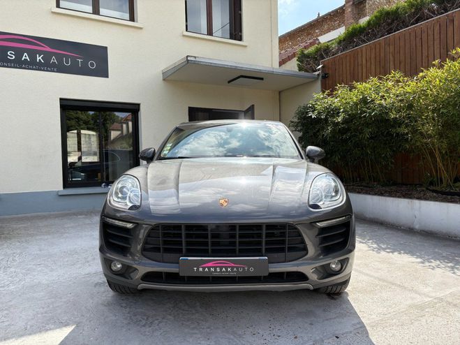 Porsche Macan Diesel 3.0 V6 258 S PDK - 2me Mains / T Marron de 2014