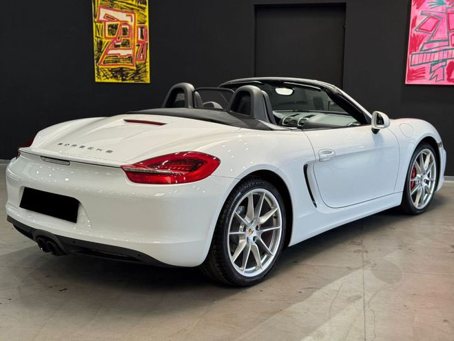 Porsche Boxster 981 2.7 265CV PDK / NAVI/ ECHAPPEMENT /  BLANC de 2013