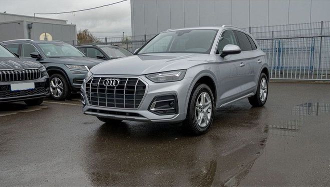 Audi Q5 40 TDI 204 S tronic 7 Quattro Advanced Gris Fleuret de 2021