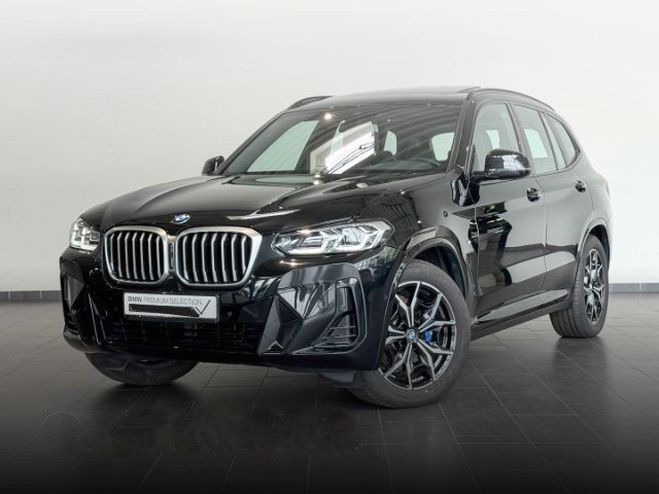 BMW X3 G01 LCI xDrive 20d 190ch BVA8 M Sport Noir de 2022