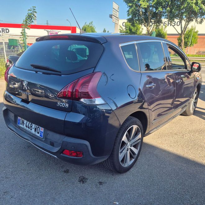 Peugeot 3008 (2) 2.0 BLUEHDI 150 S&S 8CV FELINE FULL Bleu de 2015
