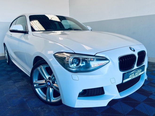 BMW Serie 1 F21 125d 218 ch M Sport A Blanc de 2012