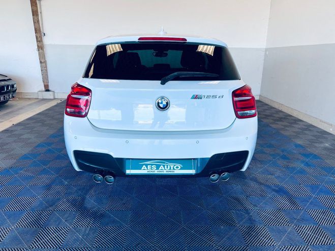 BMW Serie 1 F21 125d 218 ch M Sport A Blanc de 2012