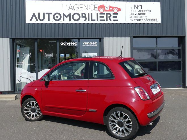 Fiat 500 LOUNGE 69 CV Rouge de 2015
