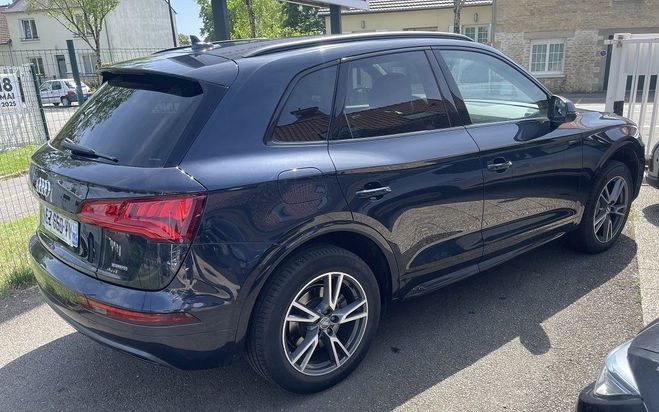 Audi Q5 2.0 TFSI 252CH DESIGN QUATTRO S TRONIC 7 Bleu C de 2018