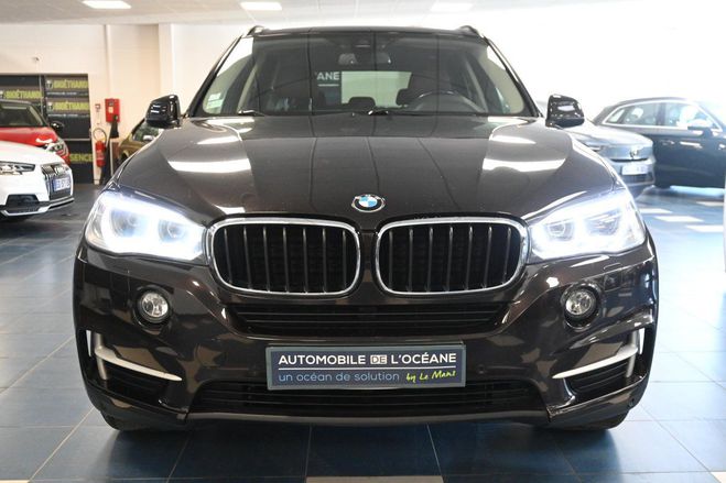 BMW X5 F15 xDrive25d 218 ch Lounge Plus A 7 PLA Marron de 2014