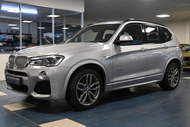 BMW X3 F25 LCI xDrive35d 313ch M Sport A / Suiv GRIS ARGENT de 2016