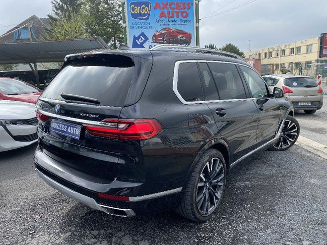 BMW X7 G07 xDrive30d 265 ch BVA8 Exclusive Indi Noir de 2019