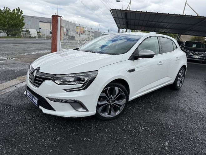 Renault Megane IV 1.3 TCE 140 Energy Intens GT line Blanc de 2018