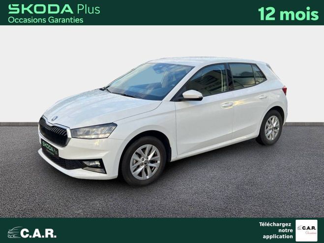 Skoda Fabia 1.0 MPI 80 ch BVM5 Ambition Blanc Lune de 2022