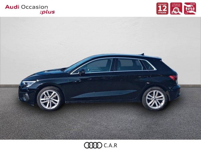 Audi A3 Sportback 30 TFSI Mild Hybrid 110 S tron Noir de 2021