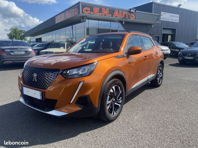Peugeot 2008 1.2 PURETECH 100CH S&S ALLURE Orange de 2020