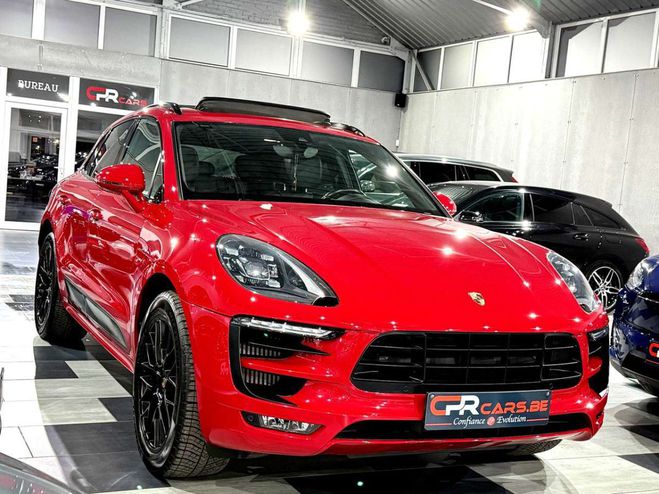 Porsche Macan GTS 3.0 V6 Bi-Turbo PDK Black Edition 1e Rouge Mtallis de 